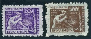 Viet Nam 4-5,MNH.Michel 7-8. Blacksmith,1953-1955.