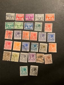 Netherlands Scott #164-93 used