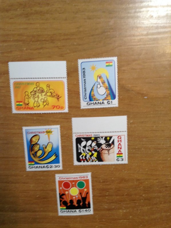 Ghana Sc 852-857 NH