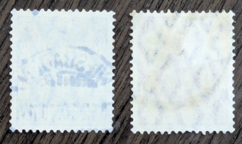 Germany, Scott-67-68. 1902. Both used, never hinged.