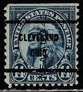 United States  565    Precancel    Cleveland   Ohio     Le $0.14