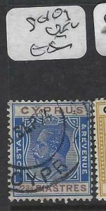 CYPRUS  (P0406B)  KGV  2 3/4P  SG 101   VFU