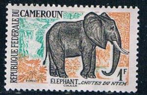 Cameroun 359 MNH Elephant 1962 (C0251)+