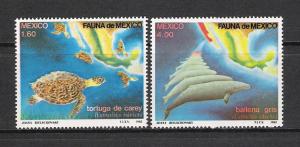 Mexico #1281-1282 Marine Life MNH