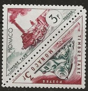 Monaco  ^ Scott # J41A - MH