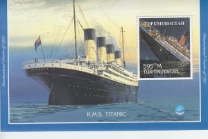 1997 Turkmenistan Titanic Movies 2SS (Scott NL) MNH