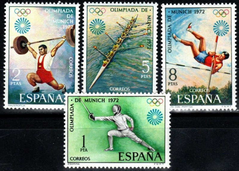 Spain #1725-8 MNH