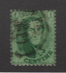 Belgium SC#13 Used F-VF SCV$26.00...Great Spot(s)!