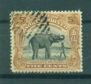 North Borneo sc# 141 used cat value $.40