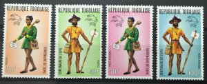 1974 Togo 1035-1038 100 years of UPU 4,00 €