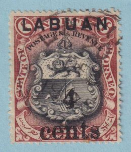 LABUAN 111  POSTALLY USED - NO FAULTS VERY FINE! - (PO) - TXP