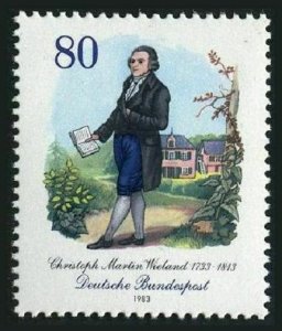 Germany 1401,MNH.Michel 1183. Christoph Martin Wieland,1733-1813,poet,1983.