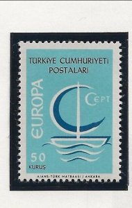 TURKEY Sc 1718-9 NH issue of 1966 - EUROPA CEPT