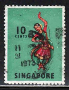 Singapore # 88a ~ Used, Used, short perf