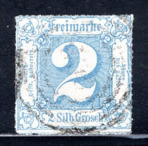 Thurn and Taxis #25 Used,   VF.   CV $67.50   ...   6340026