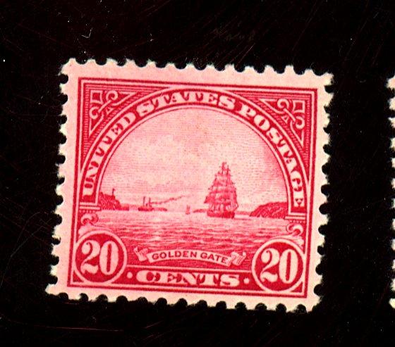 U.S. #567 MINT F-VF HR  