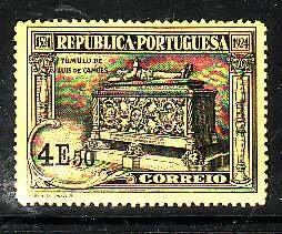 Portugal-Sc#343- id7-unused NH-Tomb of Camoens-1924-