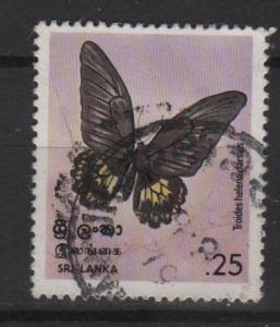 Sri Lanka  1973 - Scott 534 used - Butterfly 