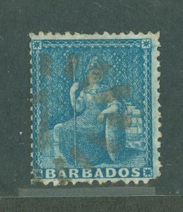 Barbados #14a  Single