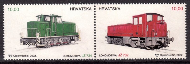 CROATIA 2022 LOCOMOTIVES LOCOMOTIVE LOKOMOTIVEN TRAIN RAILWAYS