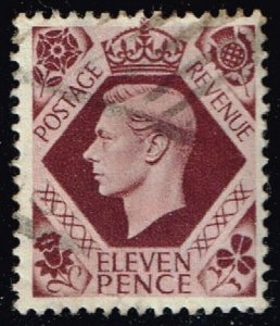 Great Britain #266 King George VI; Used (2.00) (1Stars)