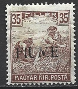 COLLECTION LOT 19627 FIUME #11 MH 1918