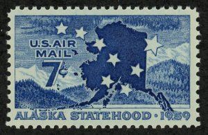US C53 MNH : Alaska Statehood