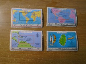 St Vincent  #  611-14  MNH