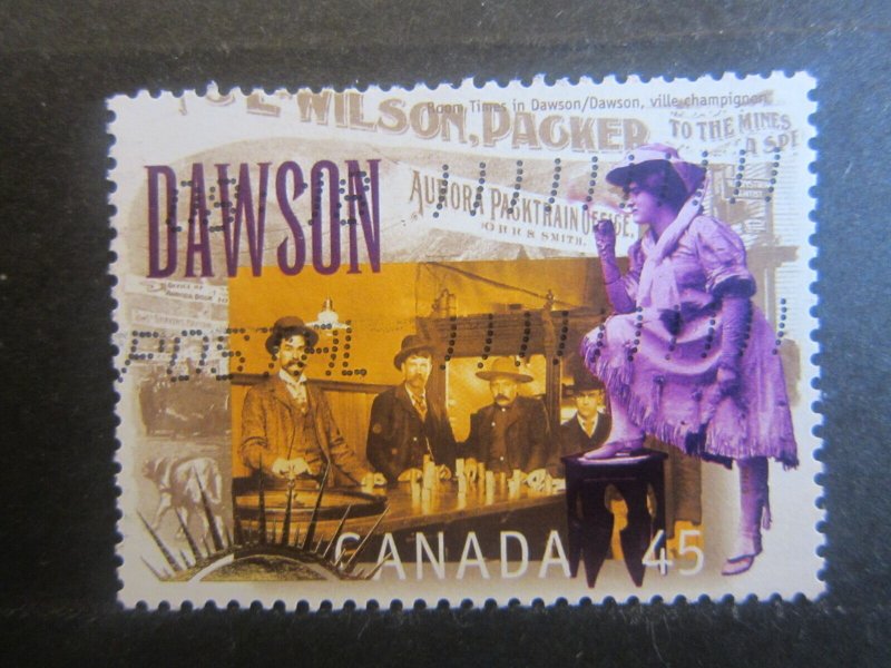 Canada #1606D Yukon Gold Rush Nice stamps  {ca842}