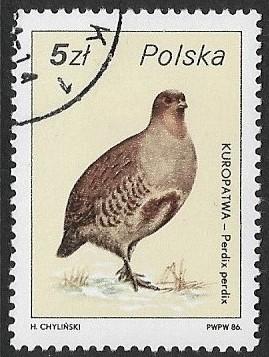 Poland # 2719 - Partridge - CTO-HR**  // (BL11)