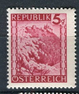 AUSTRIA; 1945 early Landscapes pictorial issue fine Mint hinged 5g. value