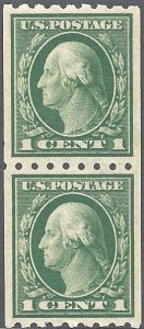 410 Mint,OG,NH... Pair... SCV $32.50... VF/XF