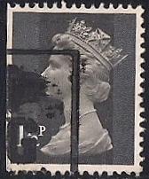 Great Britain #624 1 1/2P Queen Elizabeth 2, Stamp used F-VF