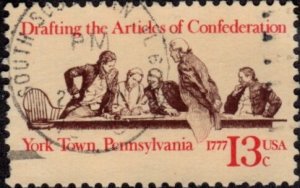 United States 1726 - Used - 13c Articles of Confederation (1977) +