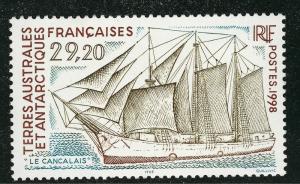 Fascinating FSAT Antarctica Issue (Scott #243) VF MNH Cat $12.00