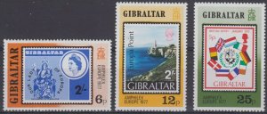 Gibraltar 1977 #356-8 MNH. Europa