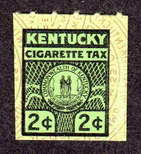 US Revenue, Kentucky Cigarettes SRS, # C16, MNH Lot 200558 -01