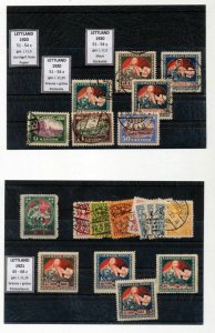 LATVIA Early M&U (Appx 65 Items) NT 9938