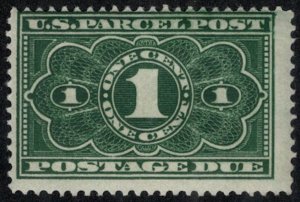 USA #JQ1 Fine+ OG VLH, bold color!