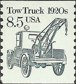 # 2129 MINT NEVER HINGED TOW TRUCK