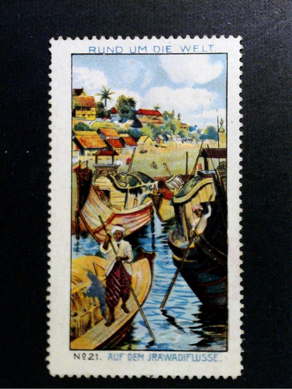 German Poster Stamp - Around the World/Rund um die Welt #21