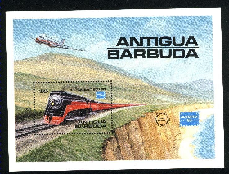 Antigua 938 SS Mint NH VF 1986 PD