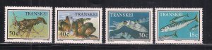 SOUTH AFRICA - TRANSKEI SC# 223-26   FVF/MNH 1989