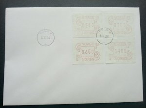 Norway OSLO 1986 ATM (Frama Label stamp FDC)