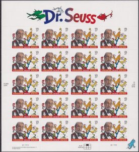 3835 Dr. Seuss Sheet MNH