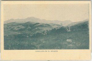 65549 - ARGENTINA - Postal History - Picture STATIONERY CARD - Mountains1956-
