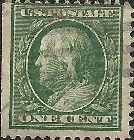 # 331 USED GREEN BEN FRANKLIN