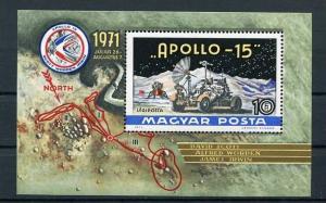 Hungary 1972 Mi Block 87A MNH  Space Apollo 15