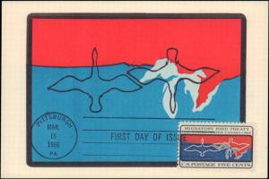 United States, Pennsylvania, First Day Cover, Birds