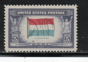 912 * LUXEMBOURG ~ OVERRUN NATIONS  *  U.S. Postage Stamp  MNH